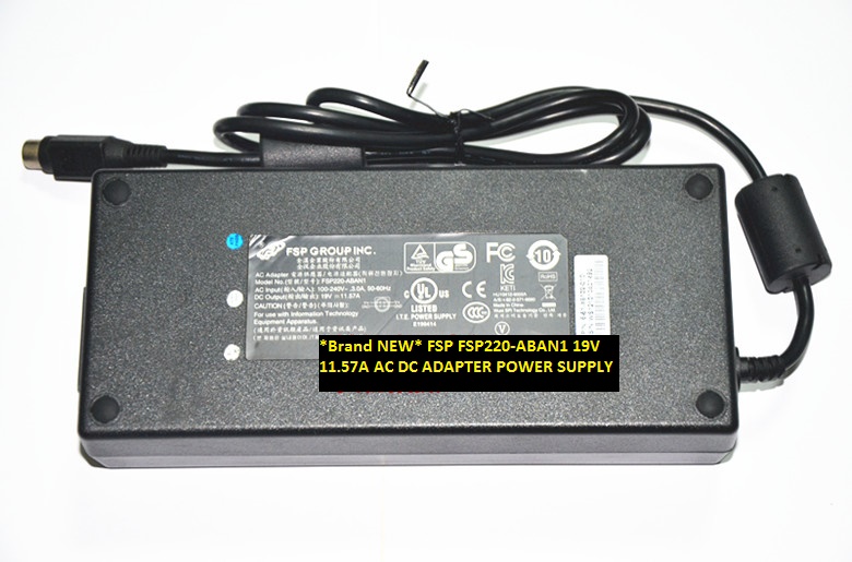*Brand NEW*19V 11.57A FSP FSP220-ABAN1 AC DC ADAPTER POWER SUPPLY